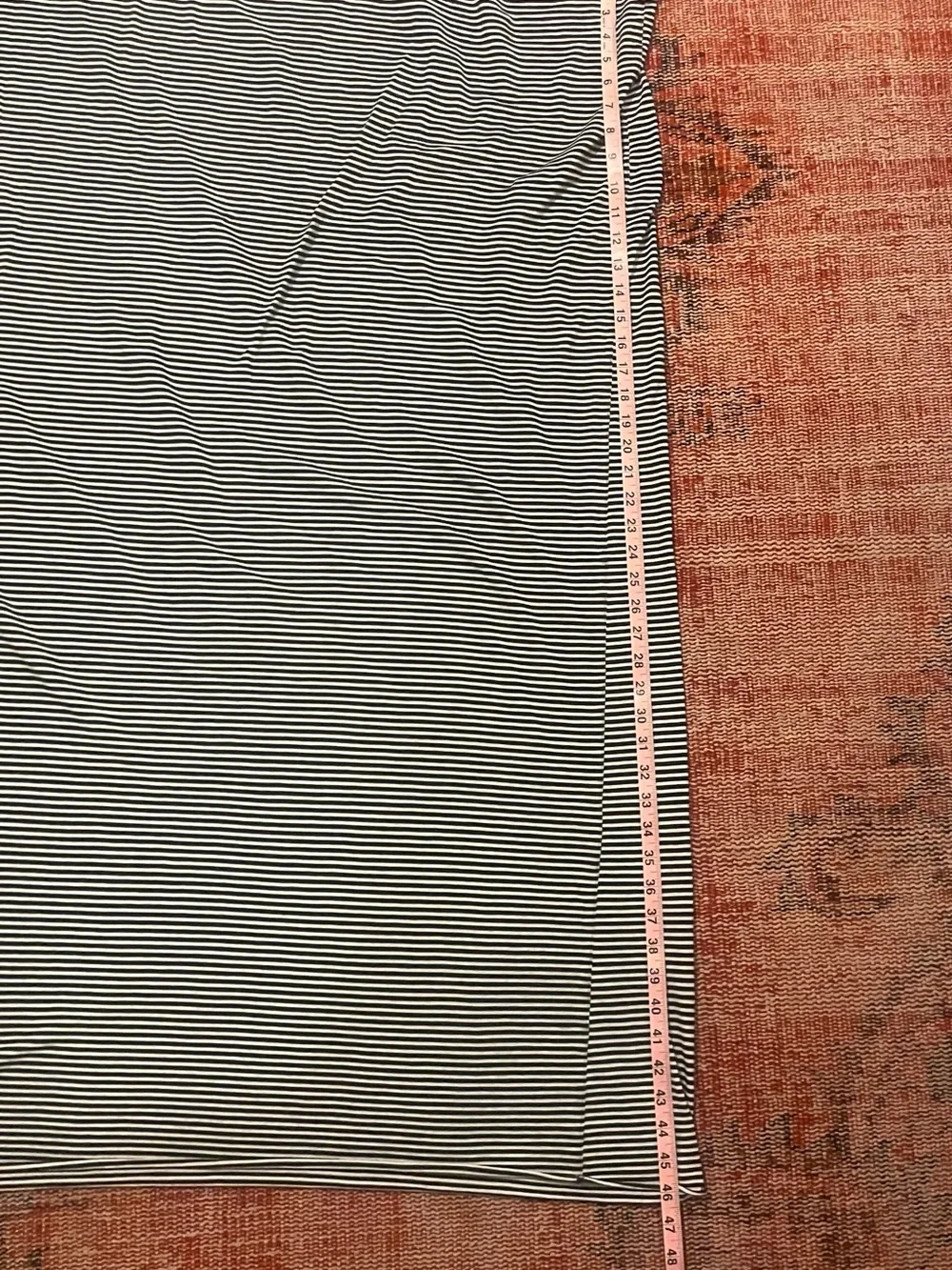 American Apparel- Striped b/w Circle Scarf🤍🖤🤍🖤🤍🖤